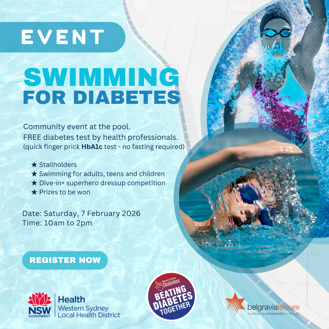 Dive-In for Diabetes – Kick Off 2026 with Us!